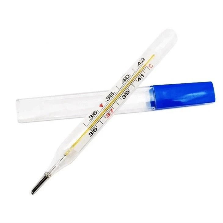 Axillary Medium Mercury Glass Thermometer suppliers