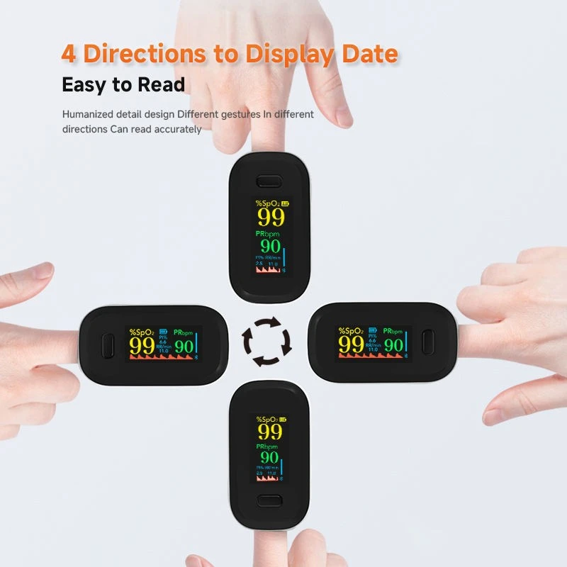 Bluetooth Digital Fingertip Pulse Oximeter factory