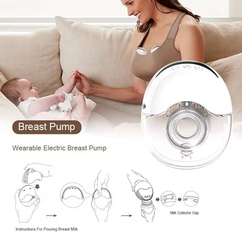 Hands-Free Wearable Electric Breast Pump factory