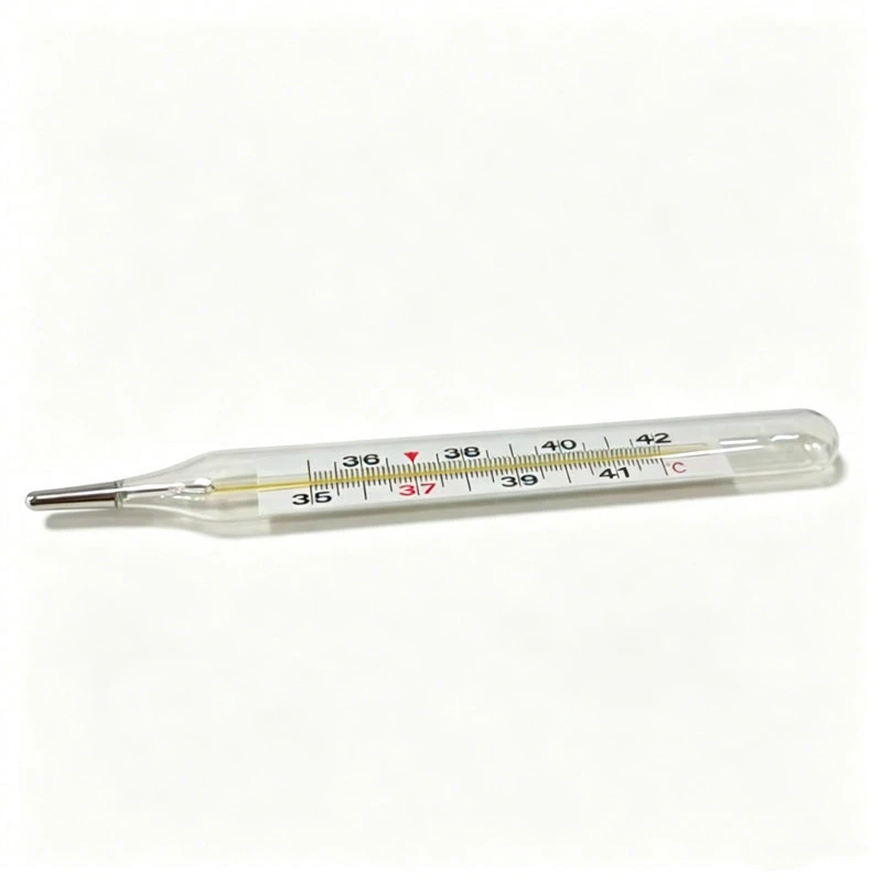 Axillary Medium Mercury Glass Thermometer