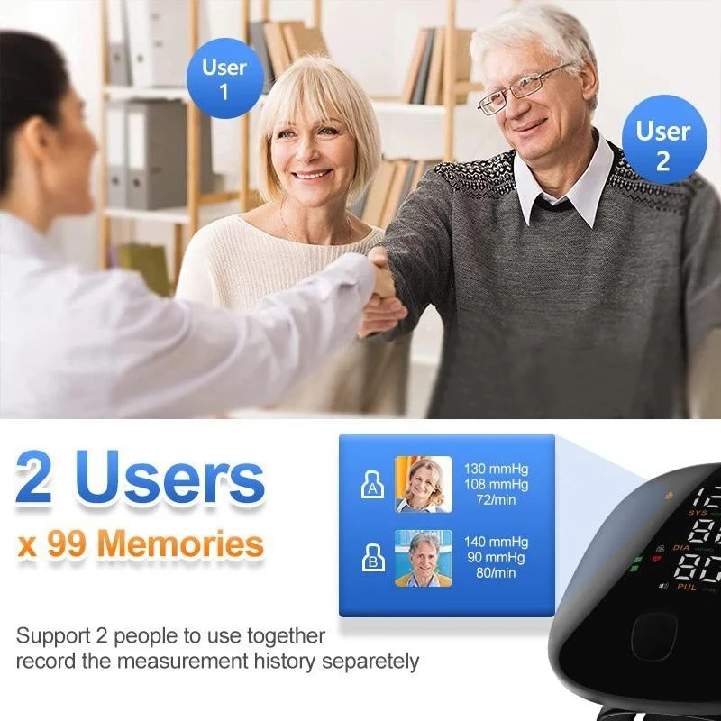 Portable Digital Wrist Blood Pressure Monitor high quality
