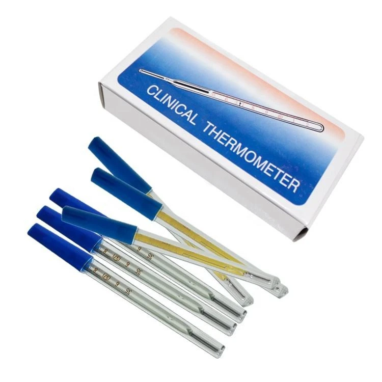 Small Oral Glass Mercury Thermometer factory