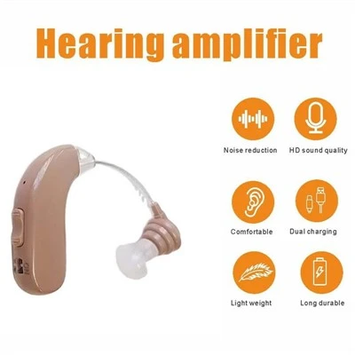 Elderly BTE Behind Ear Hearing Aids