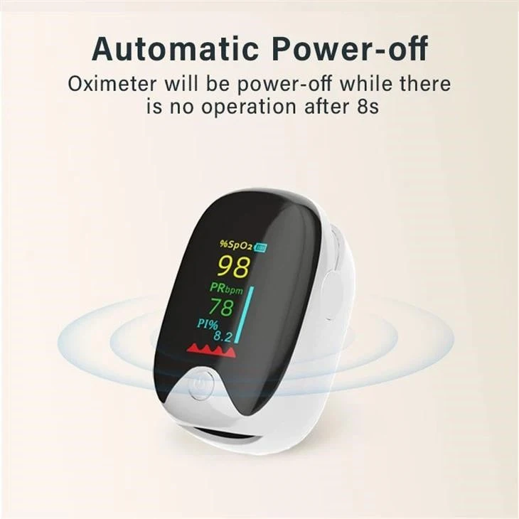 Standard Digital Finger Pulse Oximeter high quality