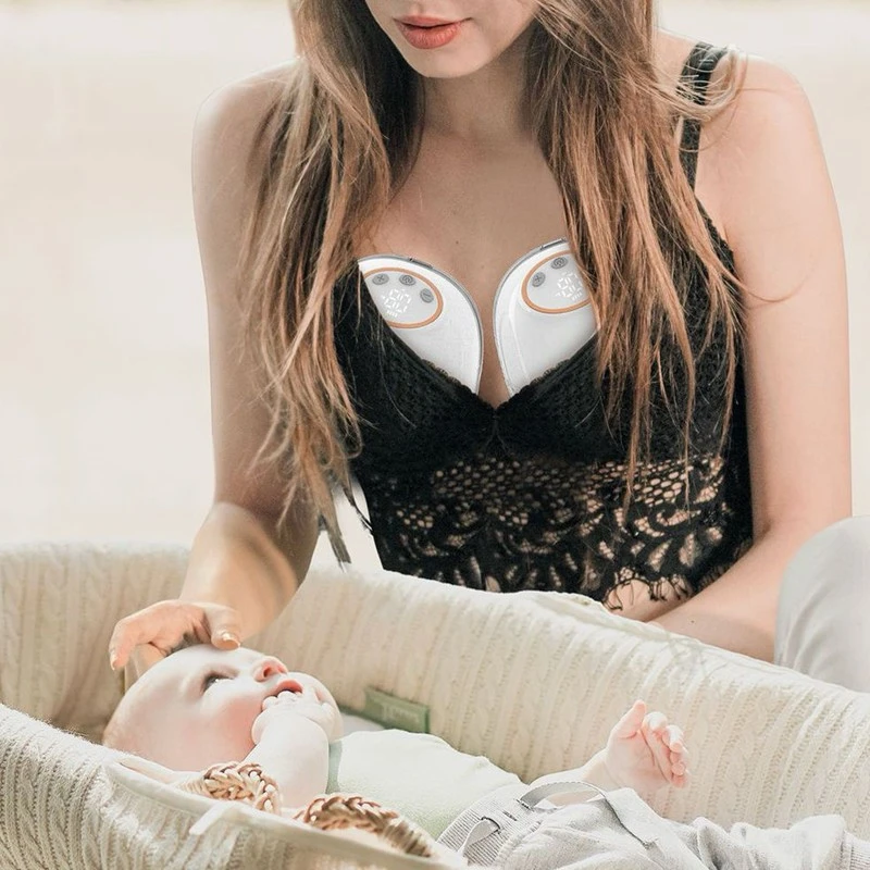 Wireless Rechargeable Wearable Breast Pump factory
