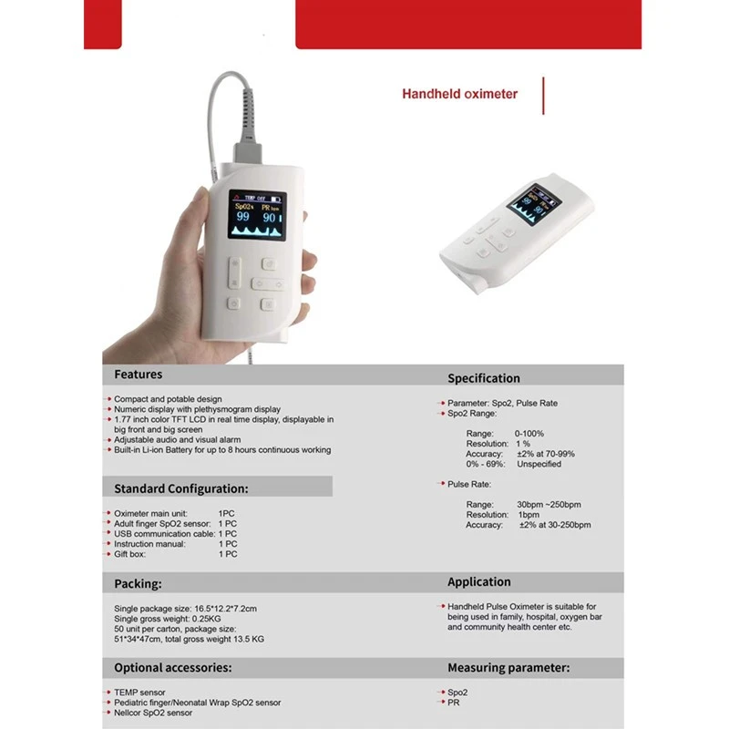 Wrist Wearable Digital Pulse Oximeter price